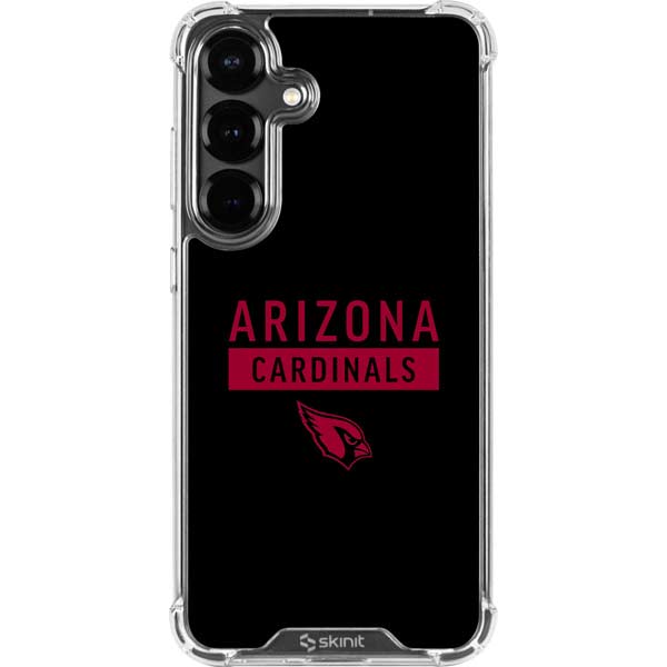 NFL Arizona Cardinals Black Performance Series Galaxy S26 Plus Clear Case