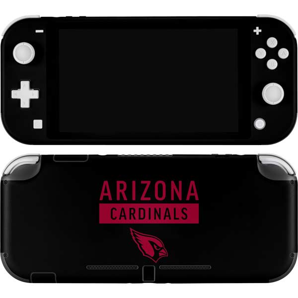 NFL Arizona Cardinals Black Performance Series Nintendo Skins