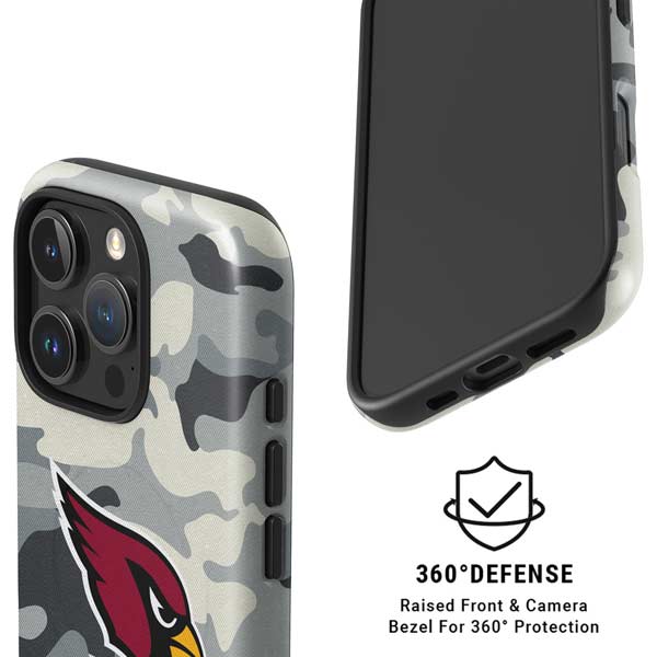 NFL Arizona Cardinals Camo iPhone 16 Pro Magsafe Impact Case