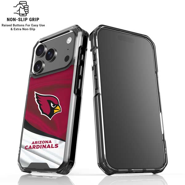 NFL Arizona Cardinals iPhone 17 Pro Clear Case