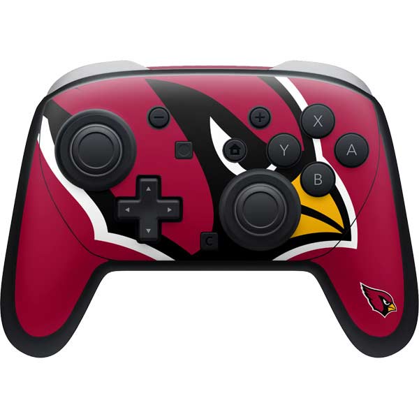NFL Arizona Cardinals Large Logo Nintendo Switch 2 (2025) Pro Controller Skin
