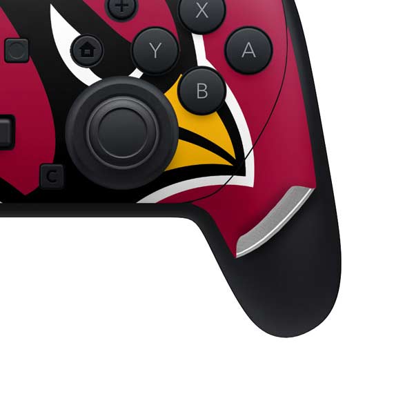 NFL Arizona Cardinals Large Logo Nintendo Switch 2 (2025) Pro Controller Skin