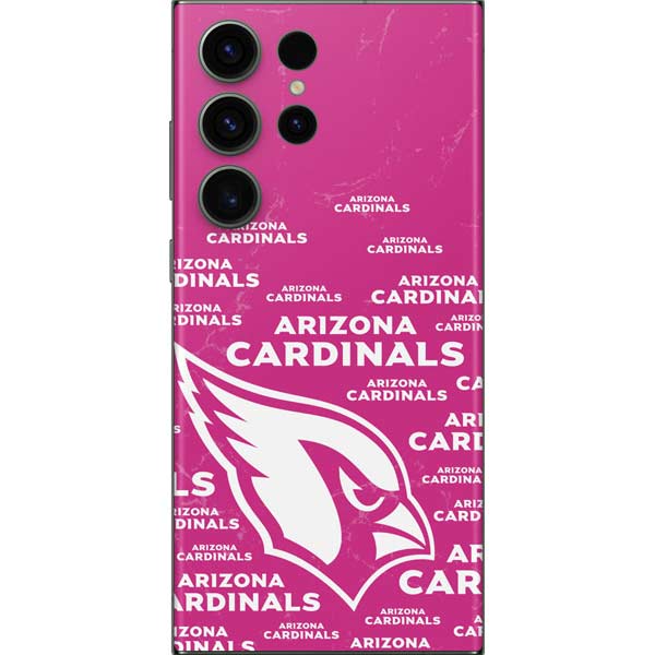 NFL Arizona Cardinals Pink Blast Galaxy Skins