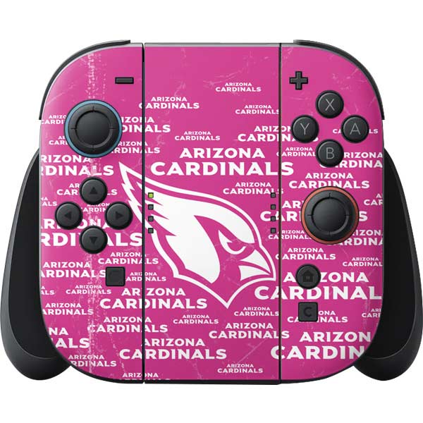 NFL Arizona Cardinals Pink Blast Nintendo Skins