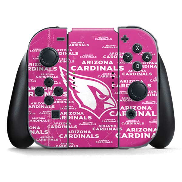 NFL Arizona Cardinals Pink Blast Nintendo Skins