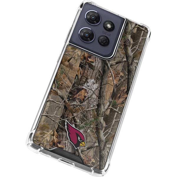 NFL Arizona Cardinals Realtree AP Camo Moto G Power 5G (2025) Clear Case