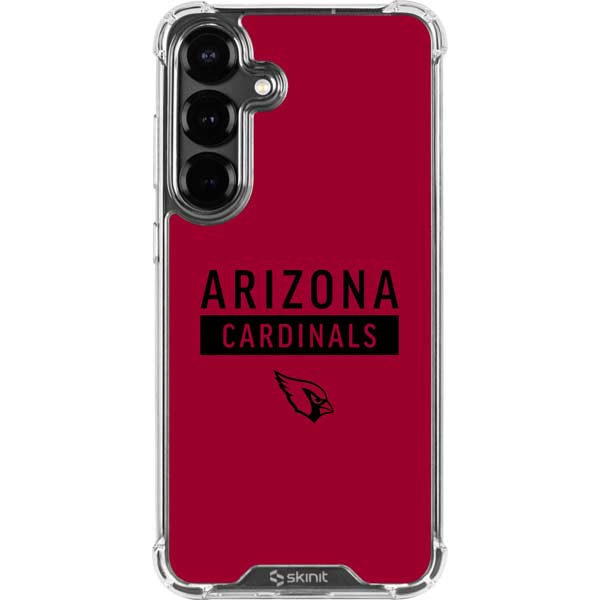 NFL Arizona Cardinals Red Performance Series Galaxy S26 Clear Case