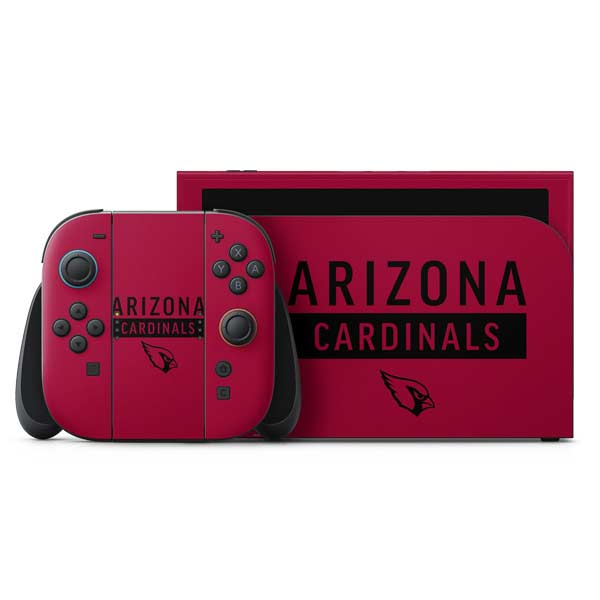 NFL Arizona Cardinals Red Performance Series Nintendo Skins