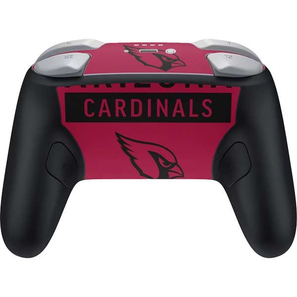 NFL Arizona Cardinals Red Performance Series Nintendo Switch 2 (2025) Pro Controller Skin