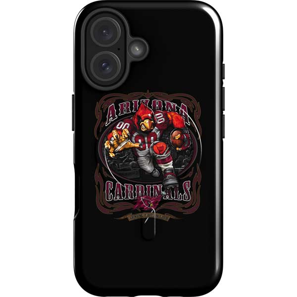 Liquid Blue NFL Arizona Cardinals Running Back iPhone 16 Magsafe Impact Case