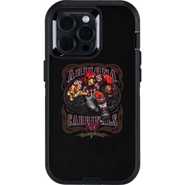 Liquid Blue NFL Arizona Cardinals Running Back Otterbox Defender iPhone Skin
