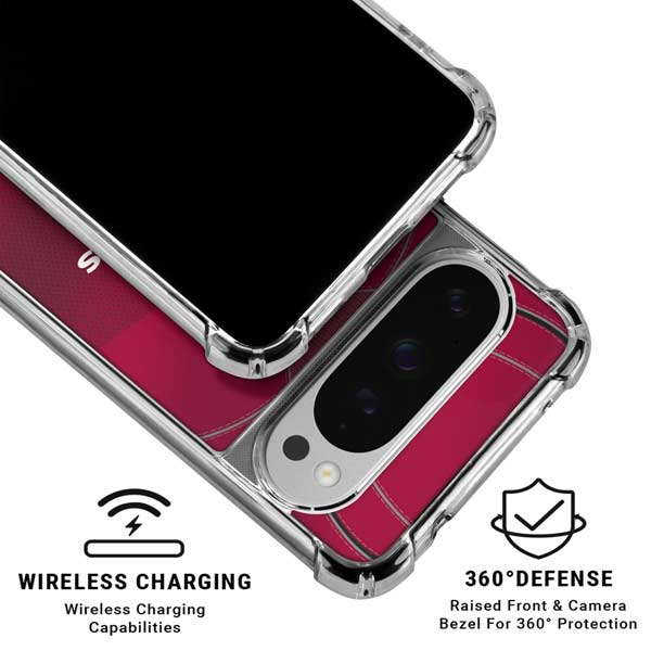 NFL Arizona Cardinals Team Jersey Google Pixel 10 Pro Clear Case