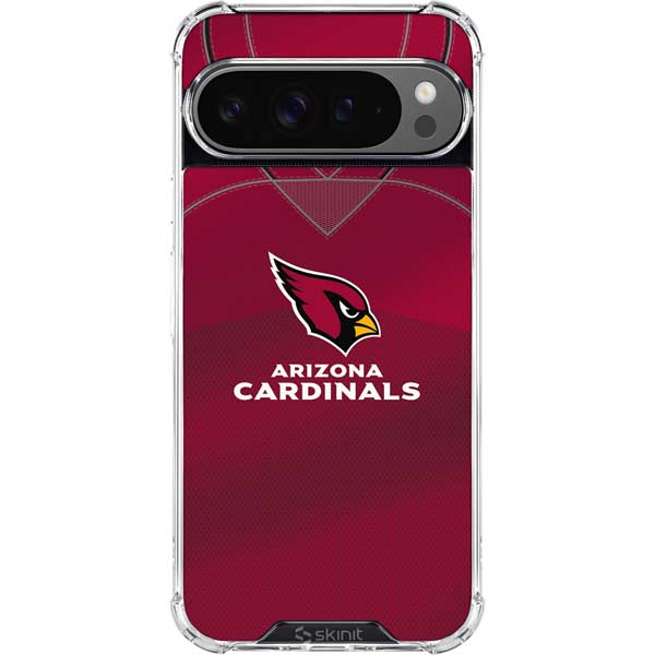 NFL Arizona Cardinals Team Jersey Google Pixel 10 Pro XL Clear Case