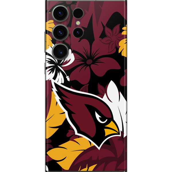 NFL Arizona Cardinals Tropical Print Galaxy Skins