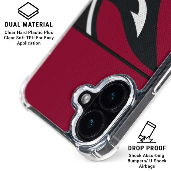 NFL Arizona Cardinals Zone Block iPhone 17 MagSafe Case