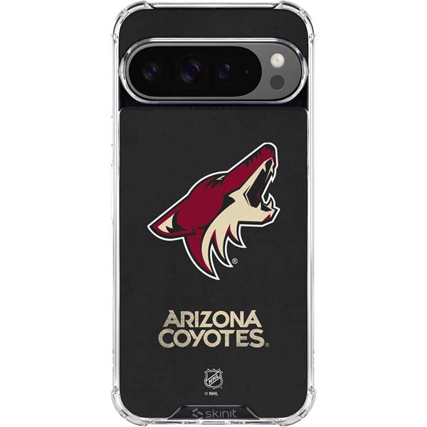 NHL Arizona Coyotes Distressed Google Pixel 10 Pro XL Clear Case
