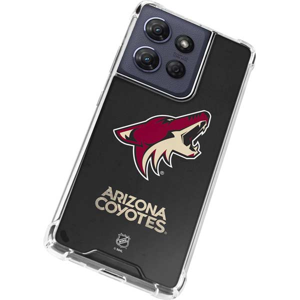 NHL Arizona Coyotes Distressed Moto G Power 5G (2025) Clear Case