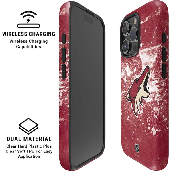 NHL Arizona Coyotes Frozen iPhone 16 Pro Magsafe Impact Case