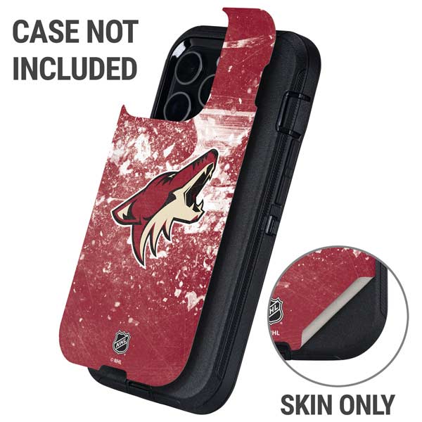 NHL Arizona Coyotes Frozen Otterbox Defender iPhone Skin