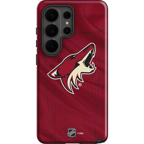 NHL Arizona Coyotes Home Jersey Galaxy S26 Ultra Impact Case