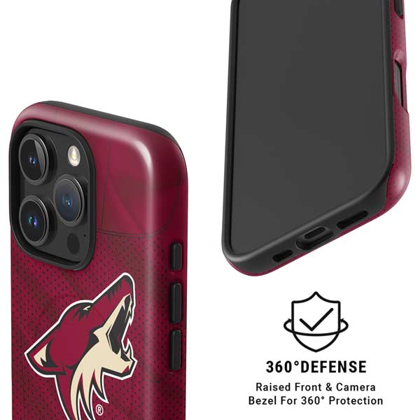 NHL Arizona Coyotes Home Jersey iPhone 16 Pro Max Magsafe Impact Case