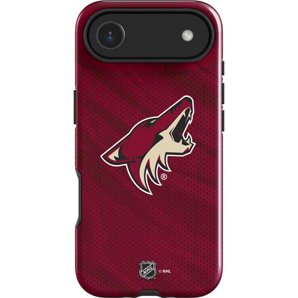 NHL Arizona Coyotes Home Jersey iPhone 17 Air Impact Case