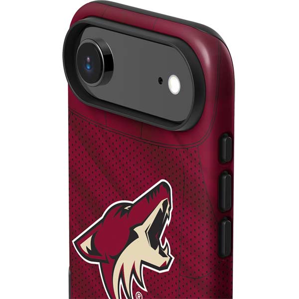 NHL Arizona Coyotes Home Jersey iPhone 17 Air Impact Case