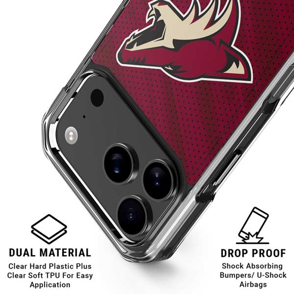 NHL Arizona Coyotes Home Jersey iPhone 17 Pro MagSafe Case