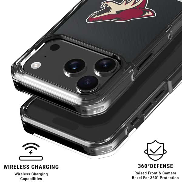 NHL Arizona Coyotes Jersey iPhone 17 Pro Clear Case