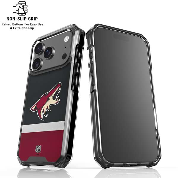 NHL Arizona Coyotes Jersey iPhone 17 Pro Clear Case