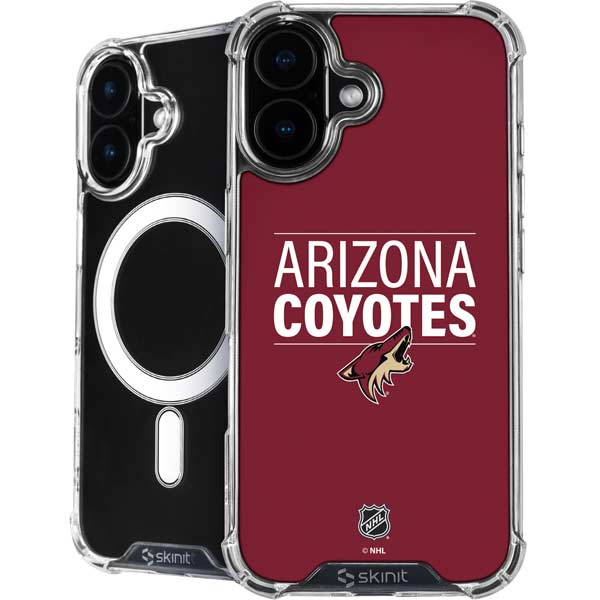 NHL Arizona Coyotes Lineup iPhone 17 MagSafe Case