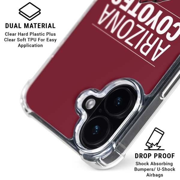 NHL Arizona Coyotes Lineup iPhone 17 MagSafe Case