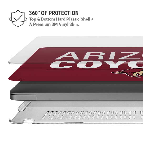 NHL Arizona Coyotes Lineup MacBook Pro 14in (2021-24) Case plus Skin