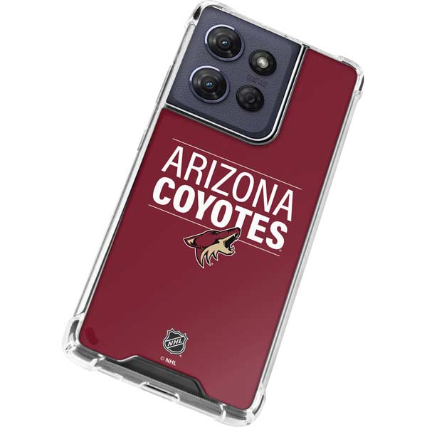 NHL Arizona Coyotes Lineup Moto G 5G (2025) Clear Case