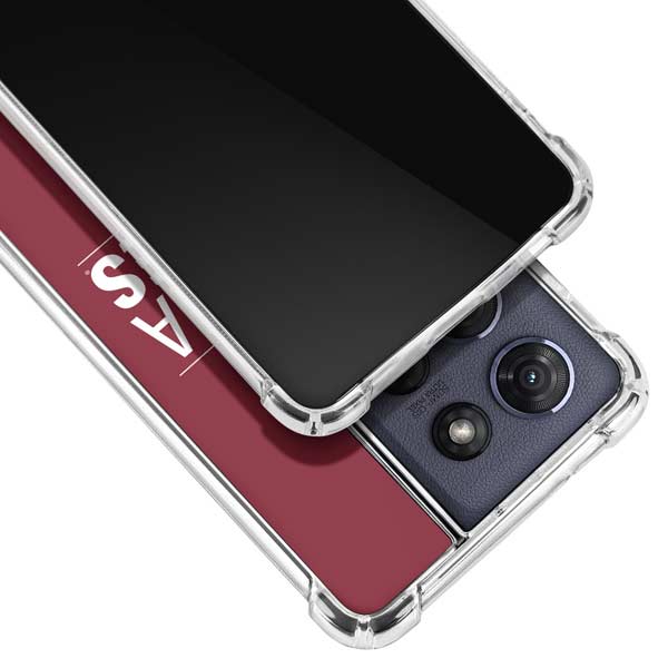 NHL Arizona Coyotes Lineup Moto G 5G (2025) Clear Case
