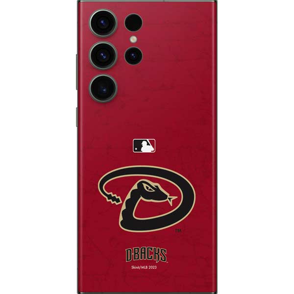 MLB Arizona Diamondbacks - Secondary Solid Distressed Galaxy Skins