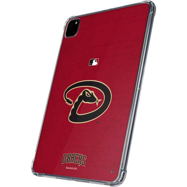 MLB Arizona Diamondbacks - Secondary Solid Distressed iPad Pro 11in (2024) Clear Case