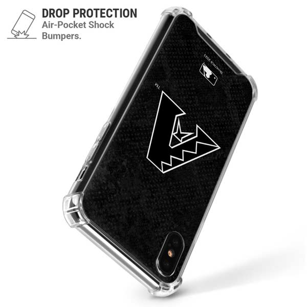 MLB Arizona Diamondbacks Dark Wash iPhone X/XS Clear Case