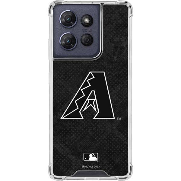 MLB Arizona Diamondbacks Dark Wash Moto G 5G (2025) Clear Case