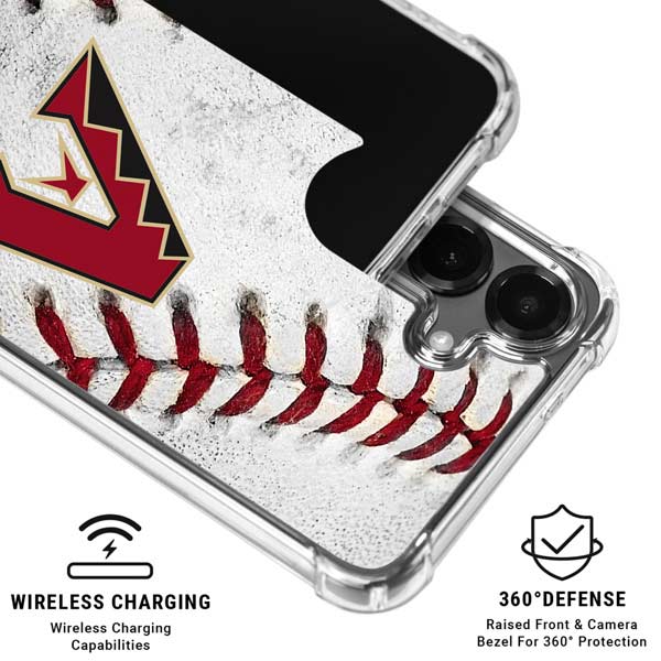 MLB Arizona Diamondbacks Game Ball Galaxy S26 Plus Clear Case