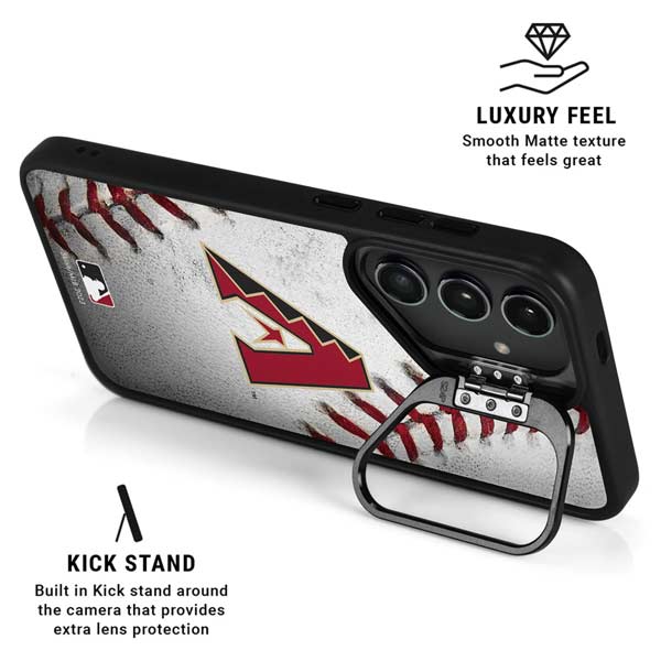 MLB Arizona Diamondbacks Game Ball Galaxy S26 Plus Kickstand Case