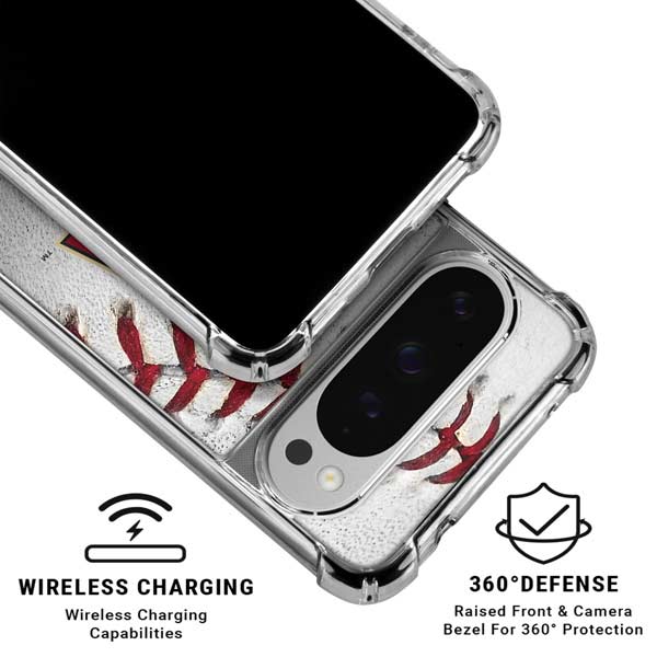 MLB Arizona Diamondbacks Game Ball Google Pixel 10 Pro XL Clear Case