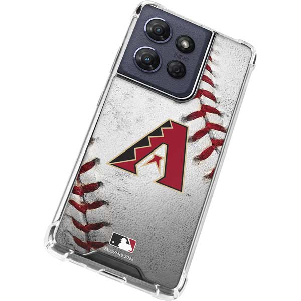 MLB Arizona Diamondbacks Game Ball Moto G 5G (2025) Clear Case
