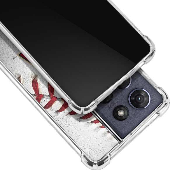 MLB Arizona Diamondbacks Game Ball Moto G Power 5G (2025) Clear Case