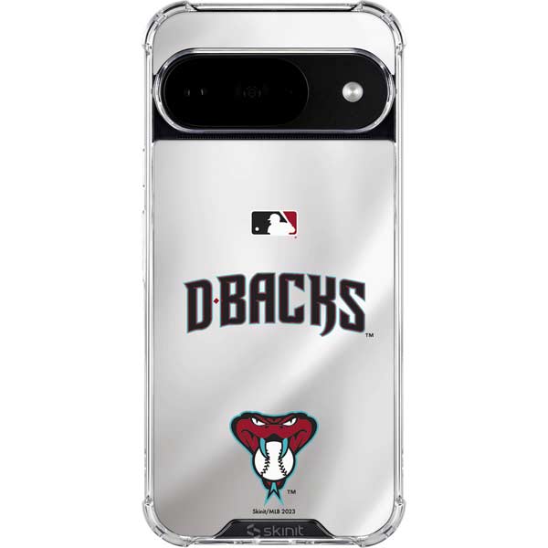MLB Arizona Diamondbacks Home Jersey Google Pixel 10 Clear Case