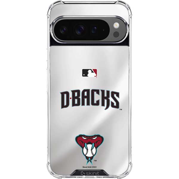 MLB Arizona Diamondbacks Home Jersey Google Pixel 10 Pro XL Clear Case