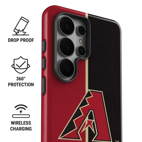 MLB Arizona Diamondbacks Split Galaxy S26 Ultra Impact Case