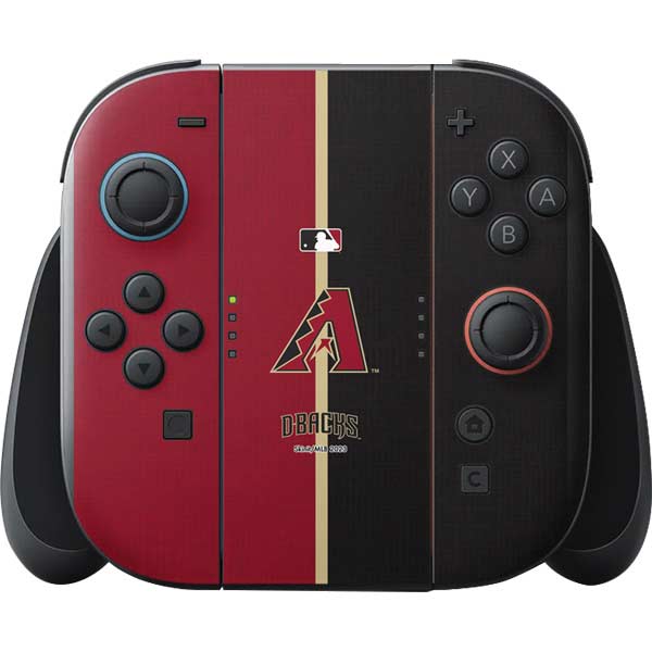 MLB Arizona Diamondbacks Split Nintendo Switch 2 (2025) with Joy-Con Skin