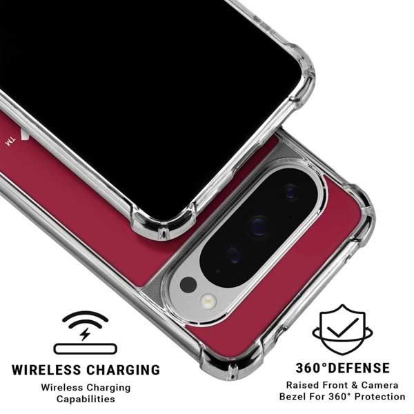 University of Arkansas-Fayetteville A Red Google Pixel 10 Pro XL Clear Case