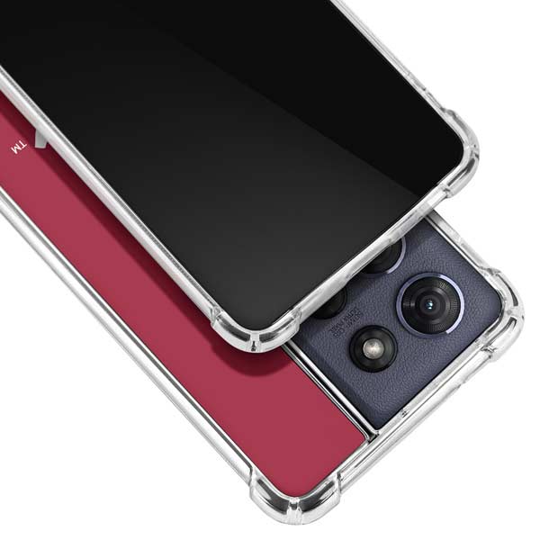 University of Arkansas-Fayetteville A Red Moto G 5G (2025) Clear Case
